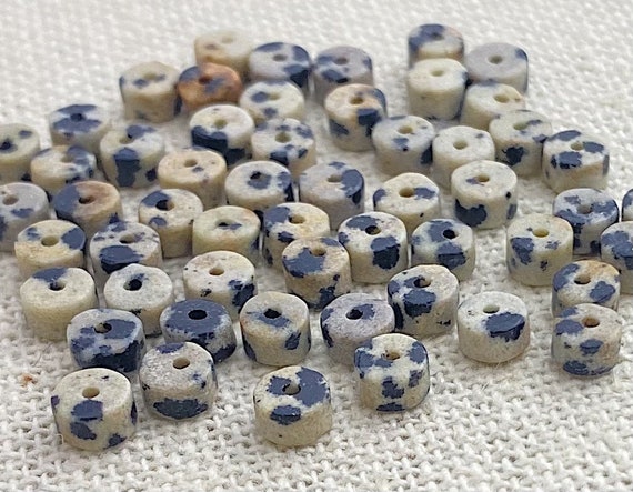 Dalmatian Jasper Bead