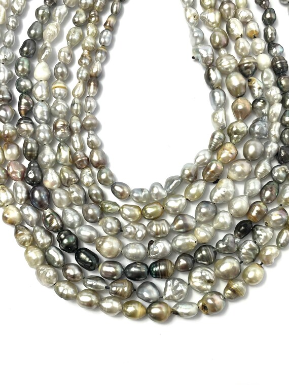 Tahitian Keshi strands, SKU# 3002