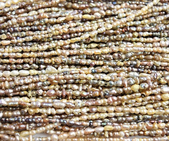 Natural Pearls from Mexico Pinctada Mazatlania strands GIA