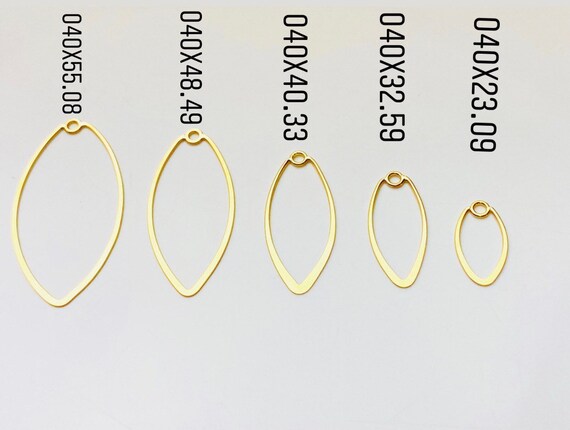 Gold Filled Tear Drop Finding