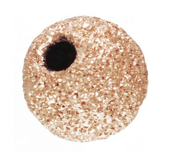5.0mm Stardust Bead 1.4mm Hole, 14k gold filled. Made in USA #4804750S