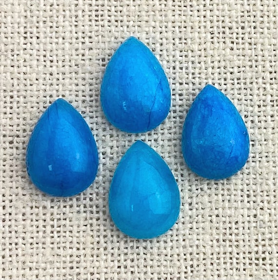 Light Blue Agate Cabochon