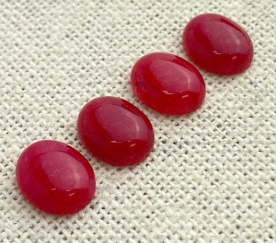 Ruby Oval Cabochon