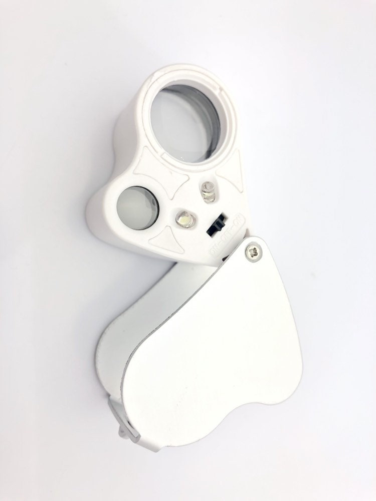 LED Magnifier Glass DoubleMultiple Jewelry Identifying Type