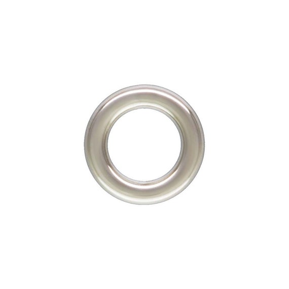 Jump Ring 22ga .025x.120" (0.64x3.0mm), Sterling Silver. Made in USA. #5004425C