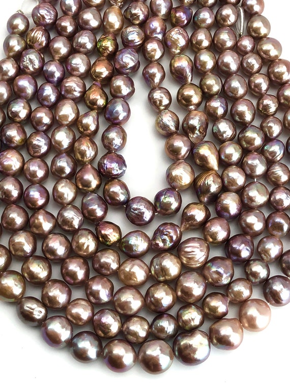 Stunning AAA Edison pearl strand , SKU# 070780