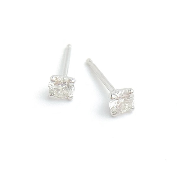 0.30 CTW Diamond 14k Gold Stud Earrings