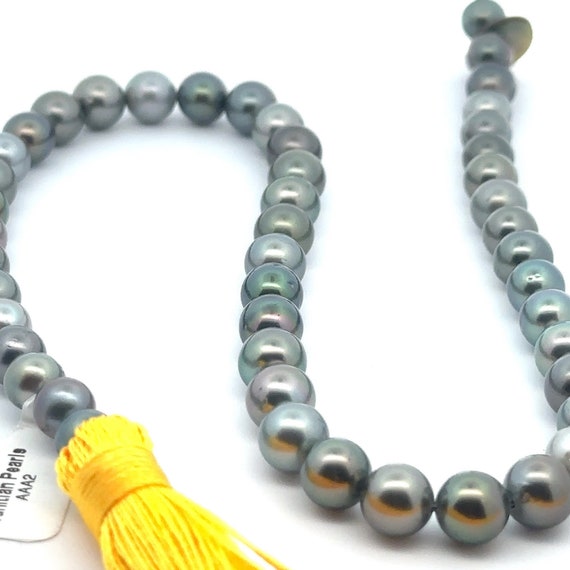 100% natural GOLDEN tassel Tahitian pearl strand, SKU#TYG109