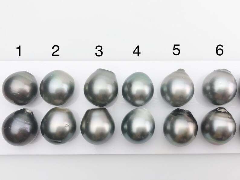211 13mm Tahitian Loose Matched Pearls Drop