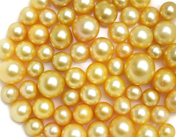Golden South Sea Loose Pearls Dark Oval (#122)