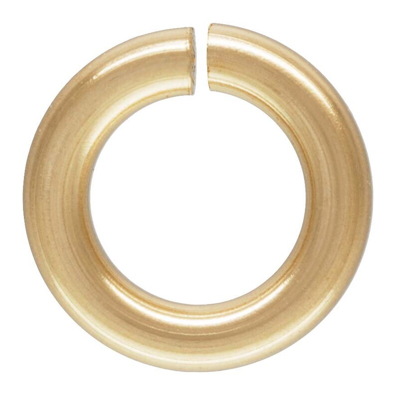 Made in USA Jump Ring C/&L 18ga #4004521 1.0x5.0mm 14k gold filled
