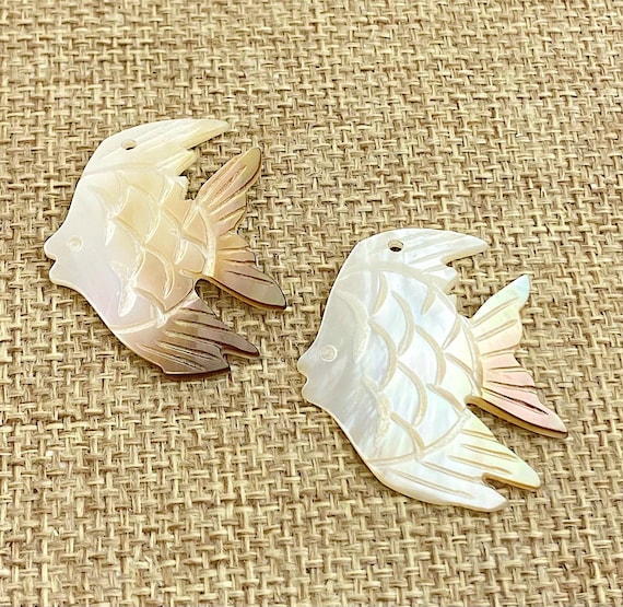 Mother of Pearl Fish Charm