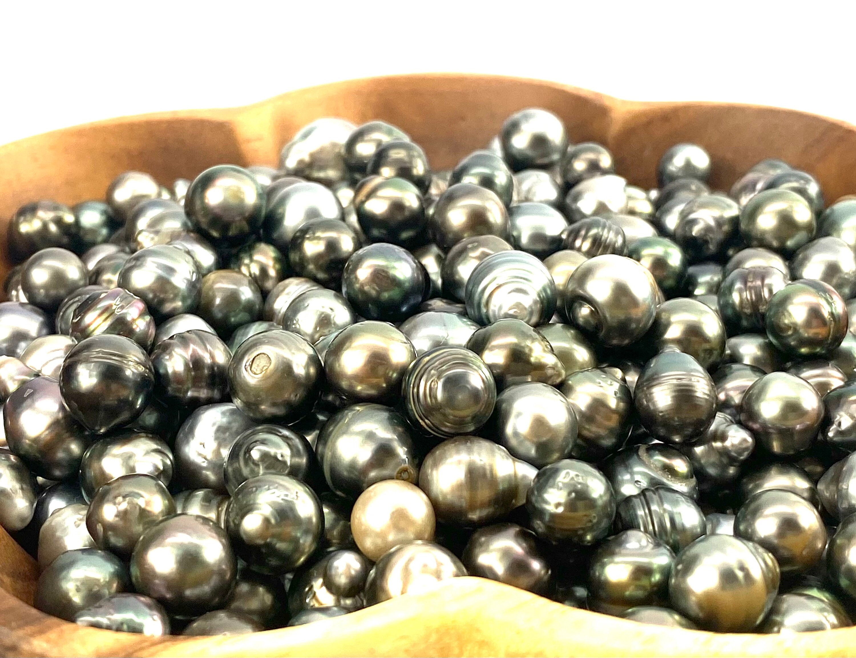 Tahitian Pearls, sizes 8 to 11mm (RF 015), Tahiti Pearls, Tahitian