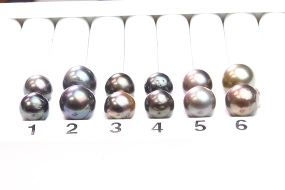 Paired Tahitian Pearl Matched Sets (12-14mm), Pick Your Pearls! (PLP018)
