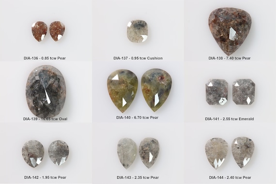 Natural Diamonds, Choose  (DIA-136 to 144)