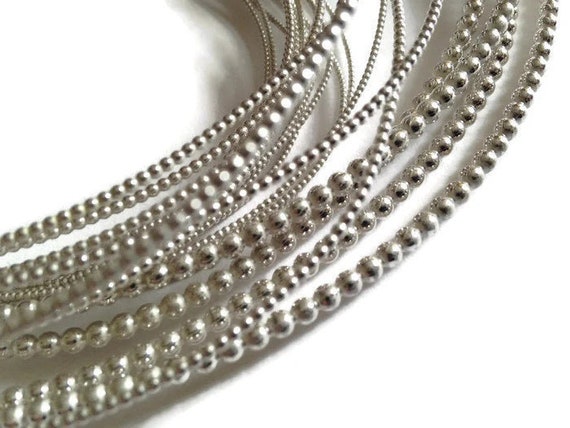 Bubble Wire Sterling Silver 1.5mm