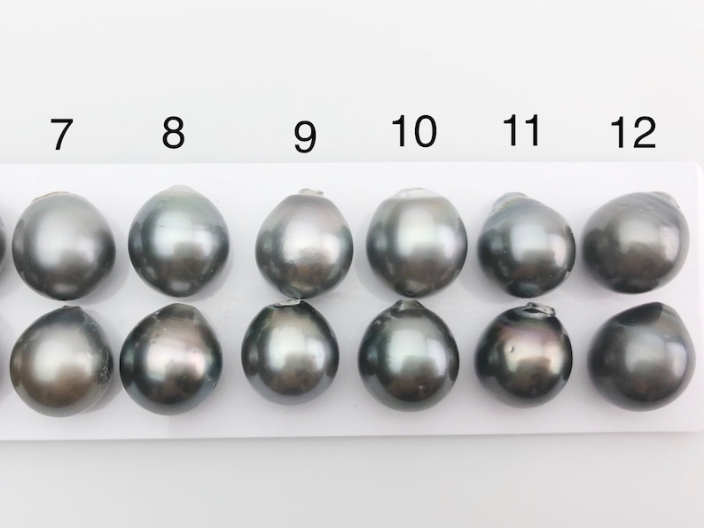 211 13mm Tahitian Loose Matched Pearls Drop