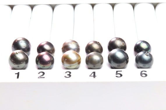 Paired Tahitian Pearl Matched Sets (10-12mm), Pick Your Pearls! (PLP043)