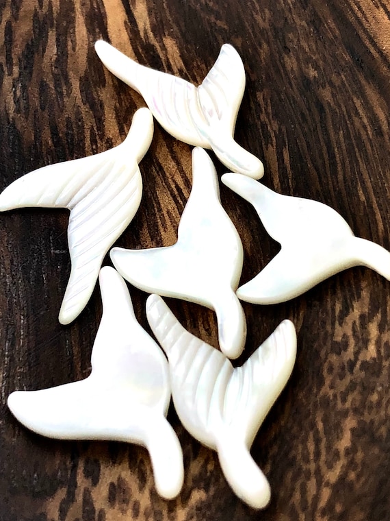 White South Sea Mother Of Pearl Tail Sku#M152