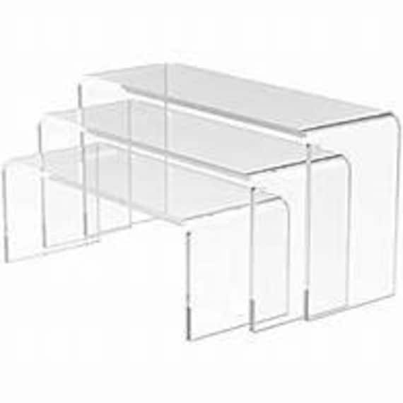 Clear Acrylic Display w/ Sign Holder