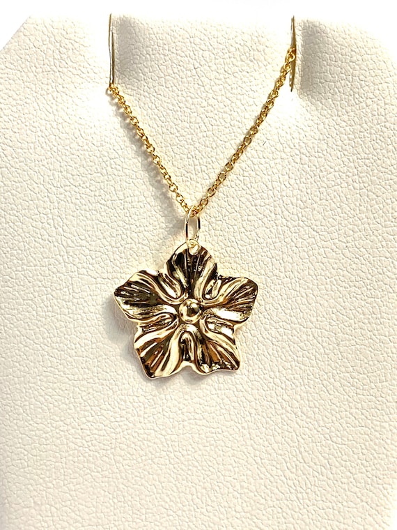 Wild Flower Pendant 14k Gold Filled, sku# 1159-c