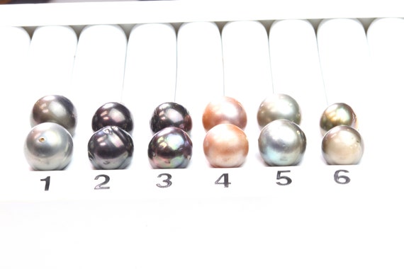 Paired Tahitian Pearl Matched Sets (12-14mm), Pick Your Pearls! (PLP015)