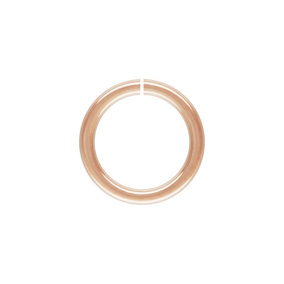 Jump Ring C&L 22ga (0.64x5.0mm), 14k gold filled. Made in USA #