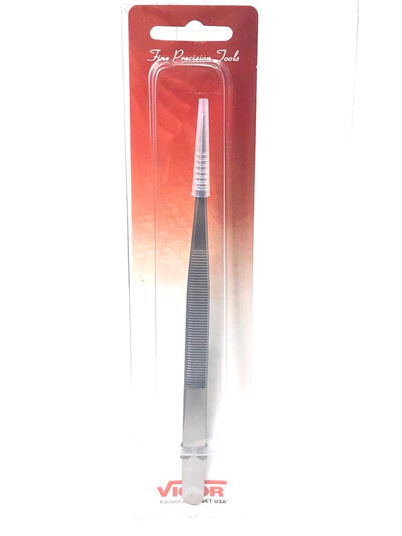 Stainless steel locking tweezers , SKU# 070729