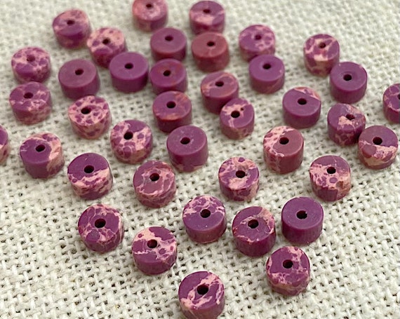Purple Turquoise Bead