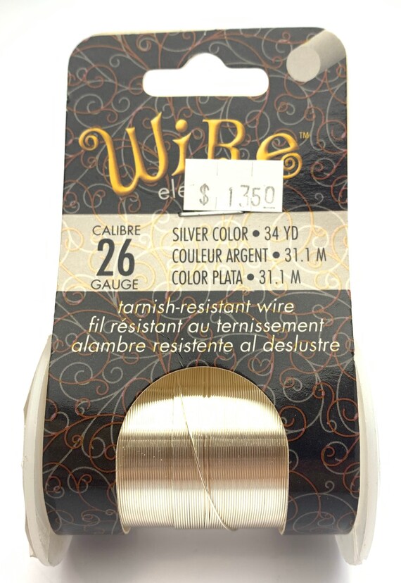 Gold and Silver Color Tarnish - Resistant Wire 26 Gauge