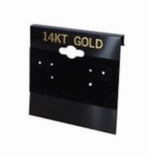 Hanging Earring Card (14KT Gold)