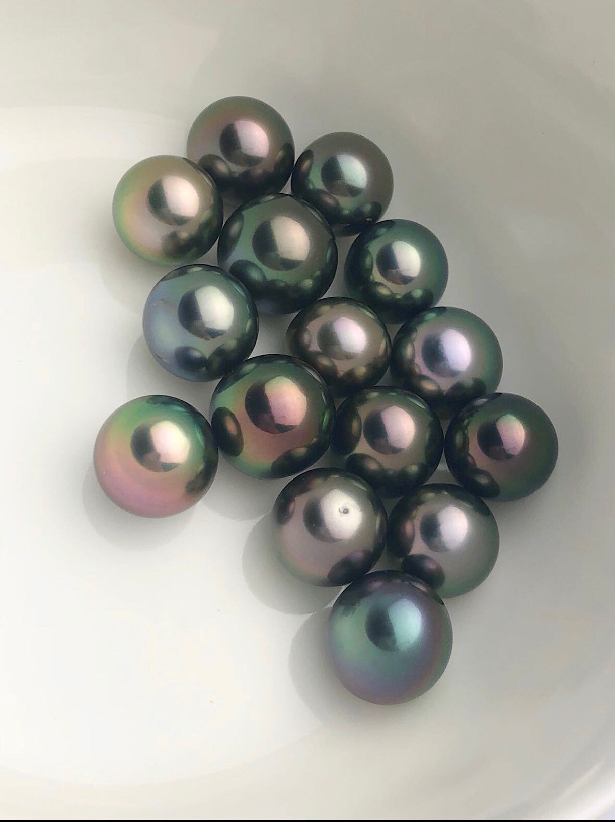 AAA Tahitian 12-13.9mm Tahitian Pearls - Etsy Denmark