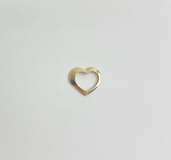 14k Gold Filled Floating Heart