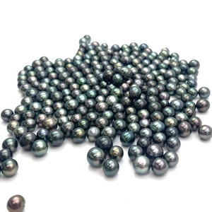 Oval - Tahitian Pearls, AA1 Quality, Sizes 8 to 11mm (RF 025)