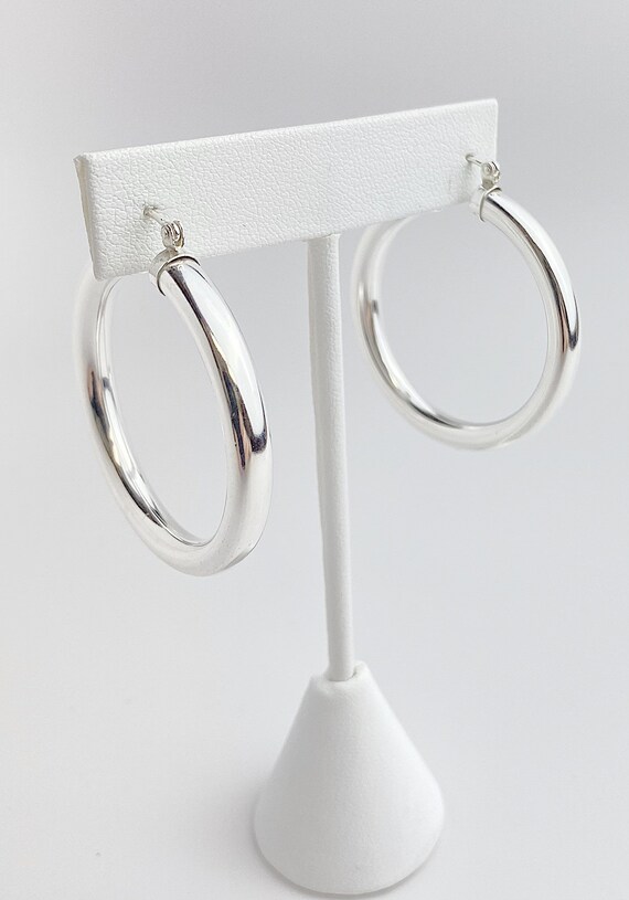 Sterling Silver Hoop Earrings