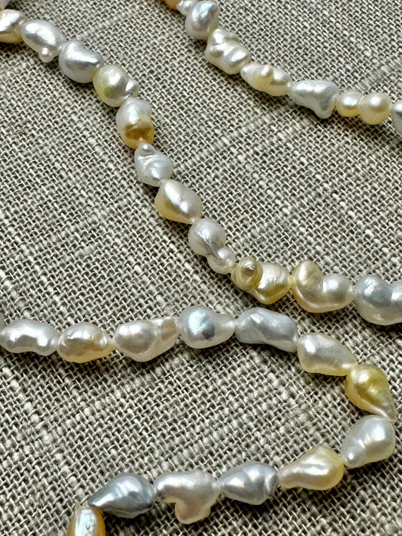 Southsea keshi pearl strands, SKU#KESHI866