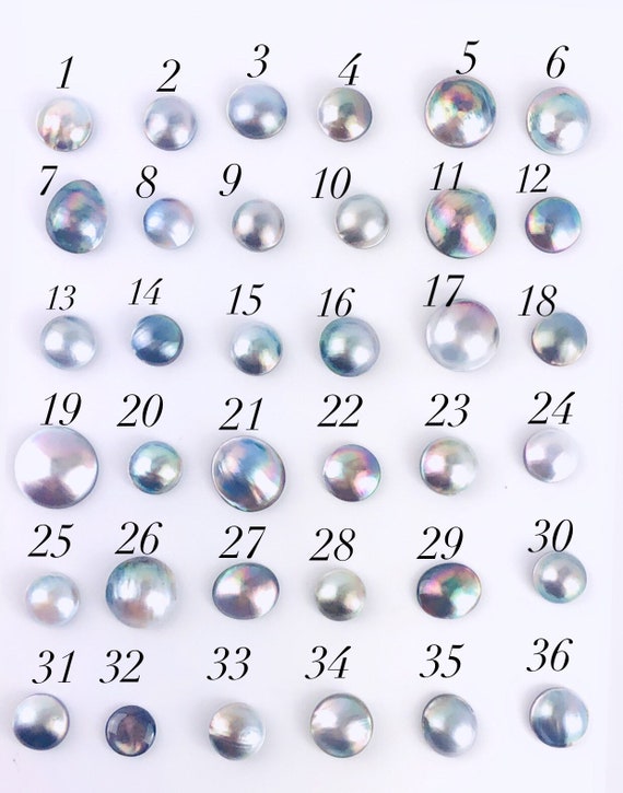 Natural colored cheap pearls