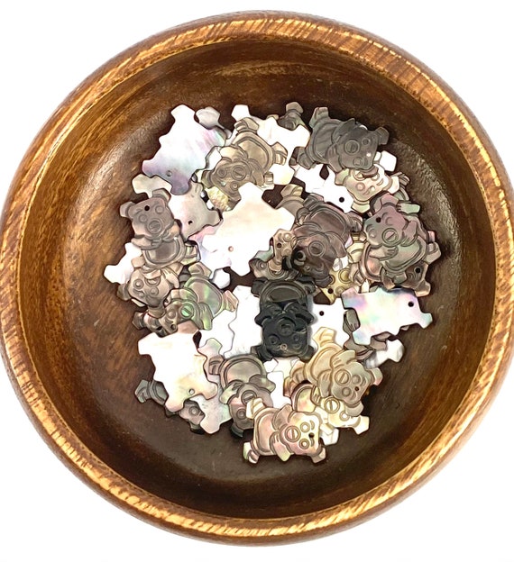 Tahitian Mother Of Pearl Beads, Sku#M467