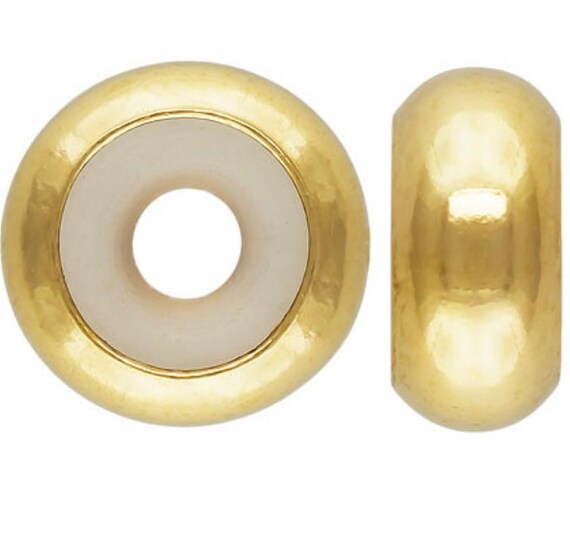 14KGF 2.0mm Stopper Bead (2.3x5.0mm), Sku#4001348