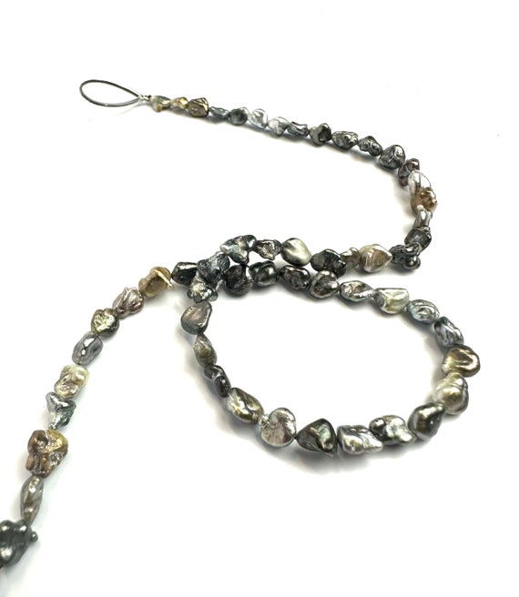 Tahitian keshi Pearl strands, SKU#KESHI809