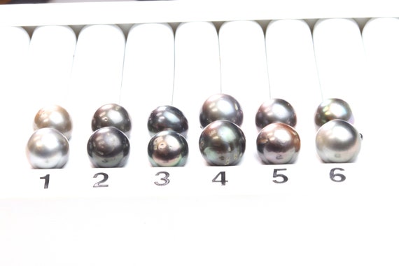 Paired Tahitian Pearl Matched Sets (11-13mm), Pick Your Pearls! (PLP011)