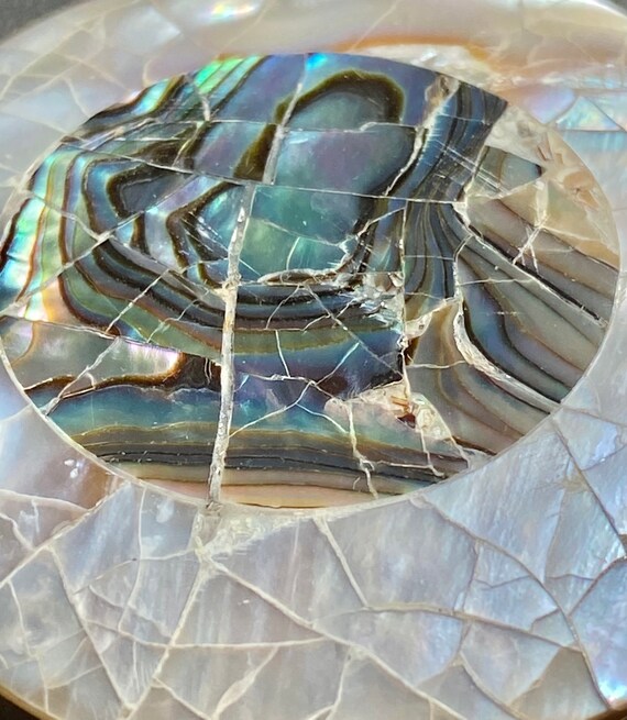 SKU#M814 Circle abalone mother of pearl bead SKU#M814 Circle abalone mother of pearl bead