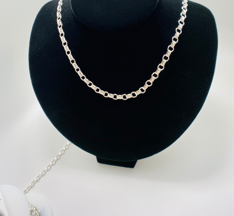 Sterling Silver 6.4mm Bracelet Chain Sku# Sm183