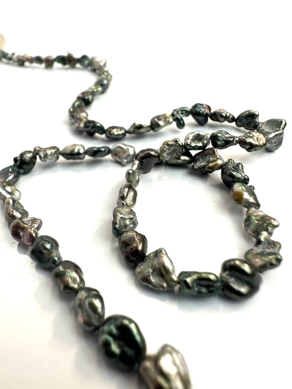 Tahitian keshi Pearl strands, SKU#KESHI809