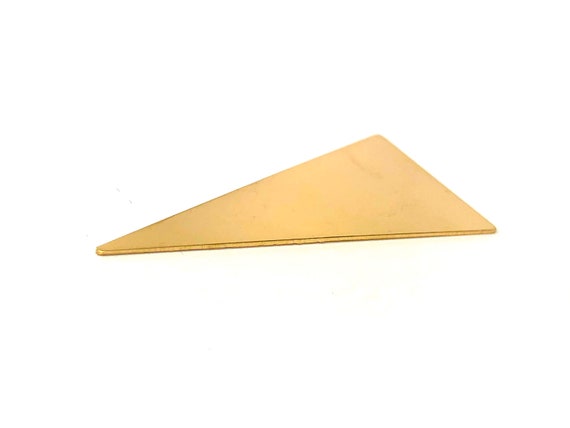 Triangle 14KGF disc, 14K gold filled , Sku # 2535