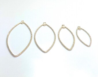 Kaya♡14kgf Vintage Hand Made 14k Gold ID engraved 'KAY' 10.5