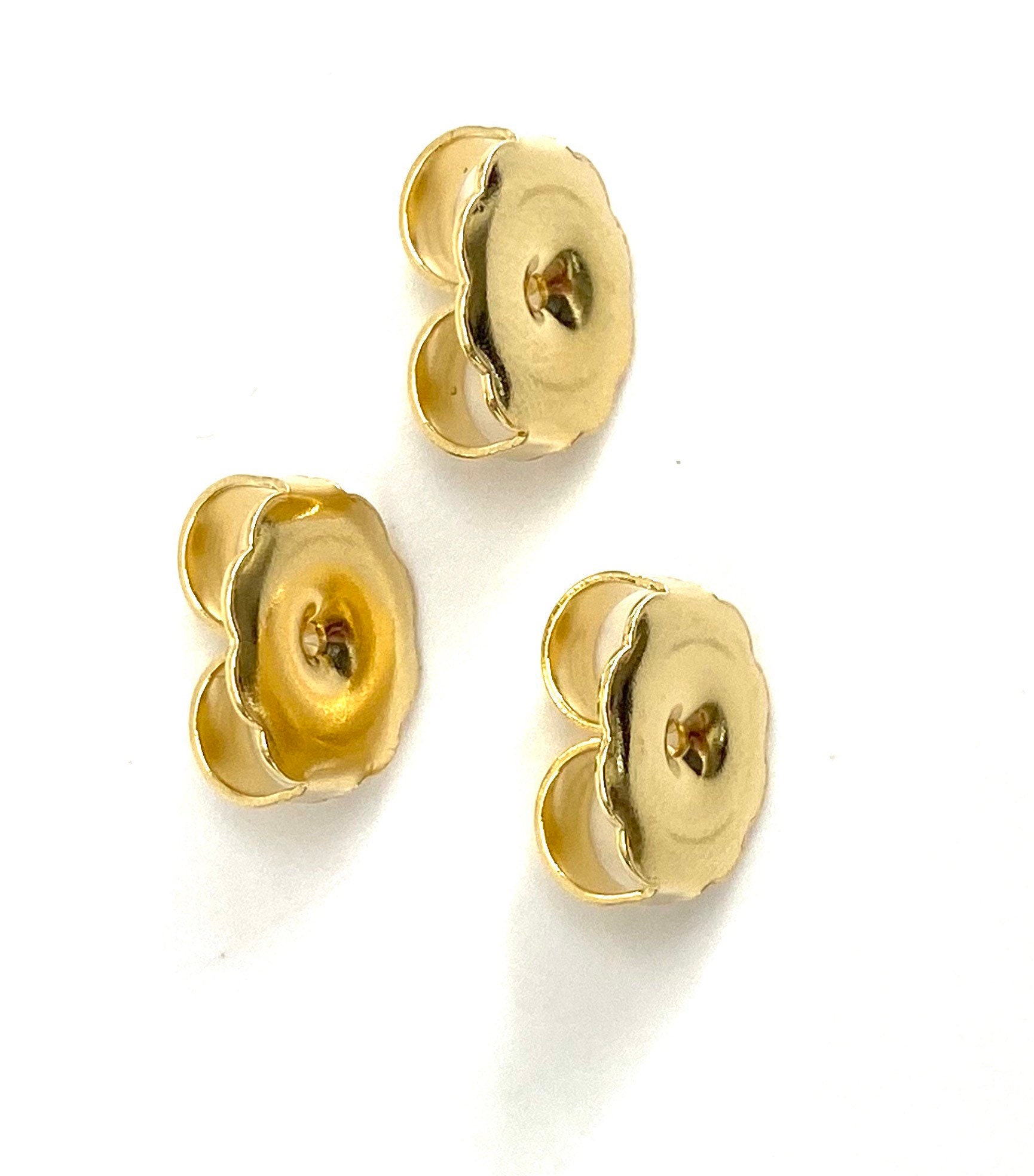 14K Solid Yellow Gold Earring Backing, SKU 11-27-1810 