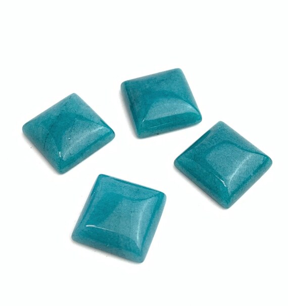 Dark Blue Jasper Square Cabochon Sku#M1887