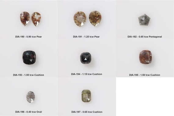 Natural Diamonds, Choose  (DIA-190 to 197)