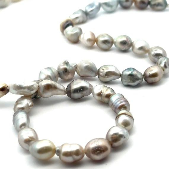 Tahitian keshi pearl strands, SKU#KESHI863